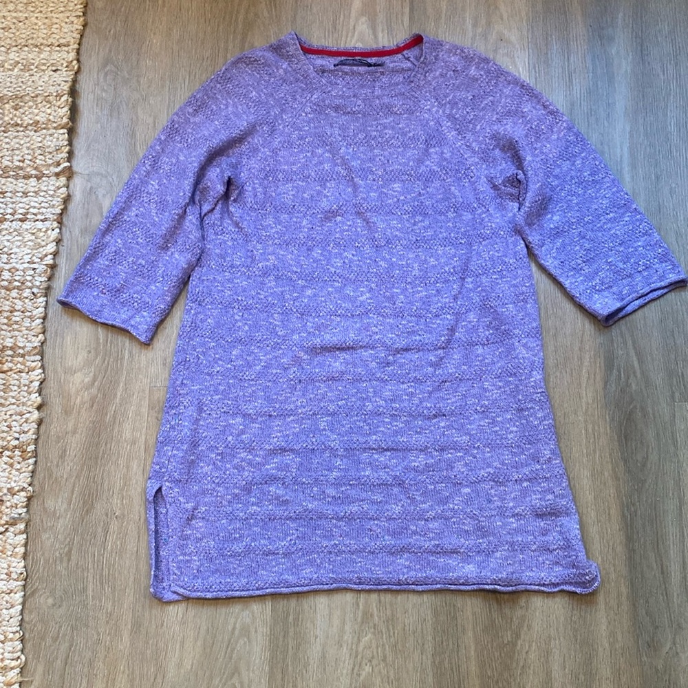 Gudrun Sjoden Linen Cotton Knit Dress